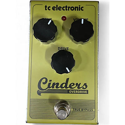 Used TC Electronic Cinders Overdrive Effect Pedal