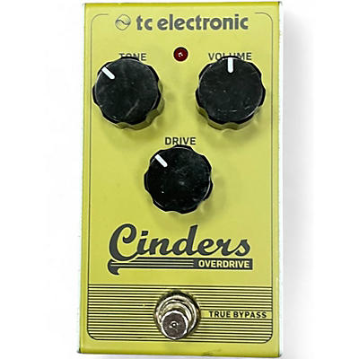 Used TC Electronic Cinders Overdrive Effect Pedal