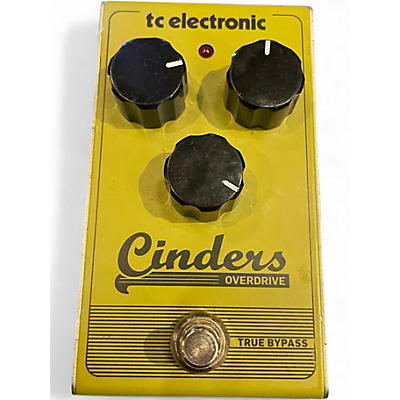 Used TC Electronic Cinders Overdrive Effect Pedal
