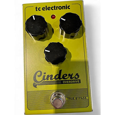Used TC Electronic Cinders Overdrive Effect Pedal