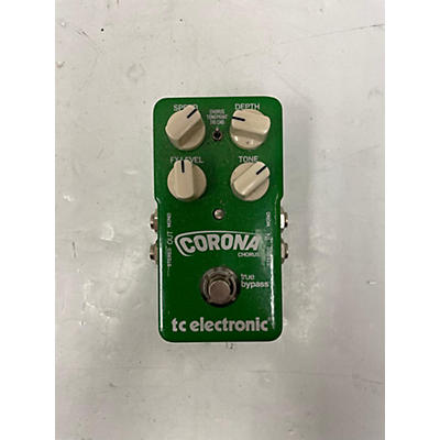 Used TC Electronic Corona Chorus Effect Pedal