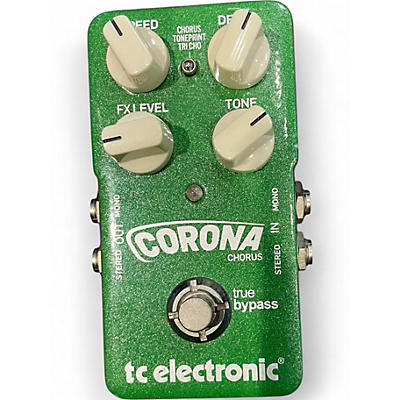 Used TC Electronic Corona Chorus Effect Pedal