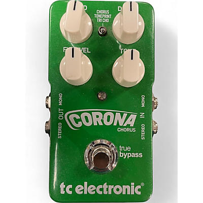 Used TC Electronic Corona Chorus Effect Pedal