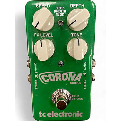 Used TC Electronic Corona Chorus Effect Pedal