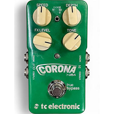 Used TC Electronic Corona Chorus Effect Pedal