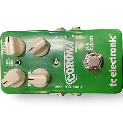 Used TC Electronic Corona Chorus Effect Pedal