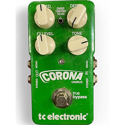 Used TC Electronic Corona Chorus Effect Pedal