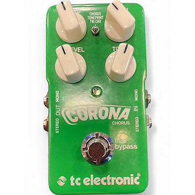 Used TC Electronic Corona Chorus Effect Pedal