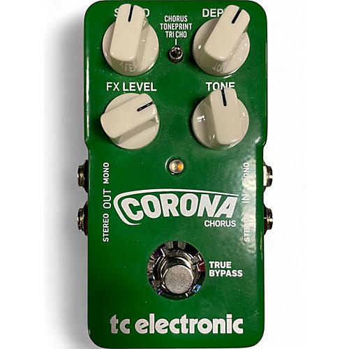 Used TC Electronic Corona Chorus Effect Pedal