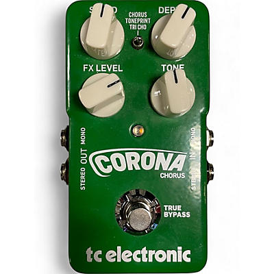 Used TC Electronic Corona Chorus Effect Pedal