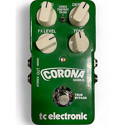 Used TC Electronic Corona Chorus Effect Pedal