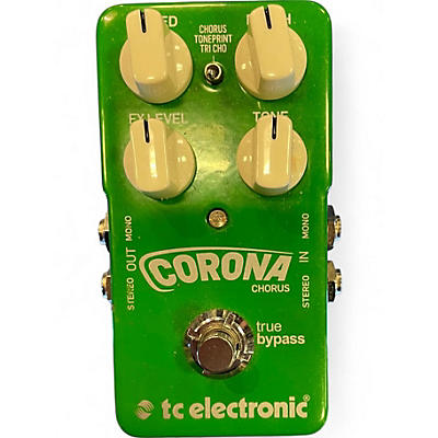 Used TC Electronic Corona Chorus Effect Pedal