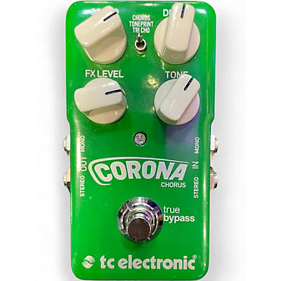 Used TC Electronic Corona Chorus Effect Pedal
