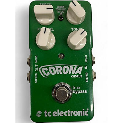 Used TC Electronic Corona Chorus Effect Pedal
