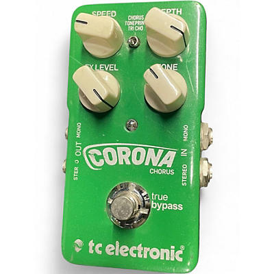 Used TC Electronic Corona Chorus Effect Pedal