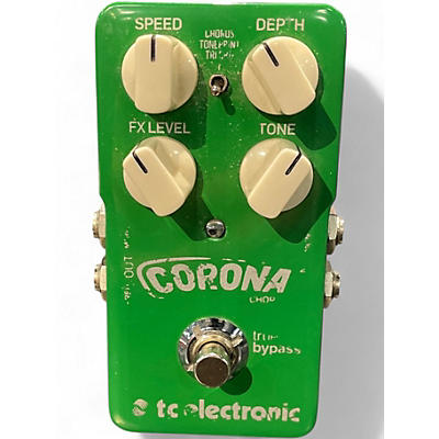 Used TC Electronic Corona Chorus Effect Pedal