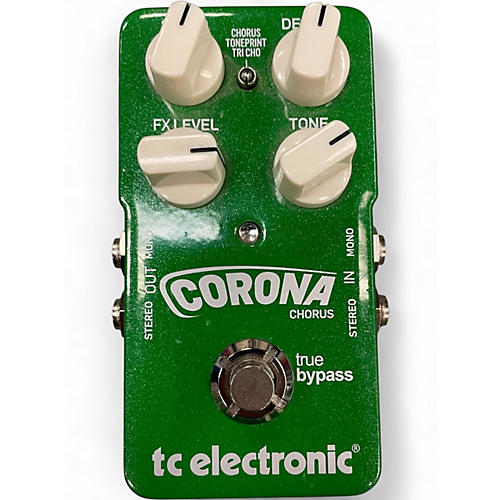 Used TC Electronic Corona Chorus Effect Pedal