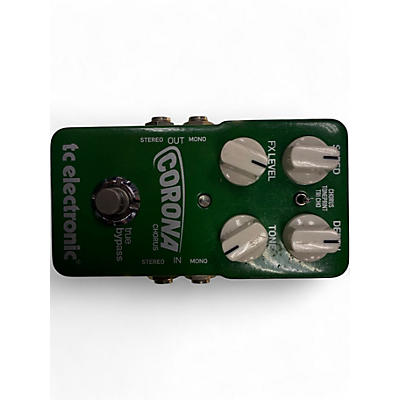 Used TC Electronic Corona Chorus Effect Pedal