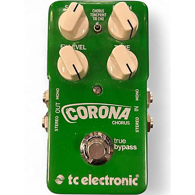 Used TC Electronic Corona Chorus Effect Pedal
