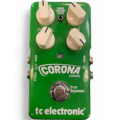 Used TC Electronic Corona Chorus Effect Pedal