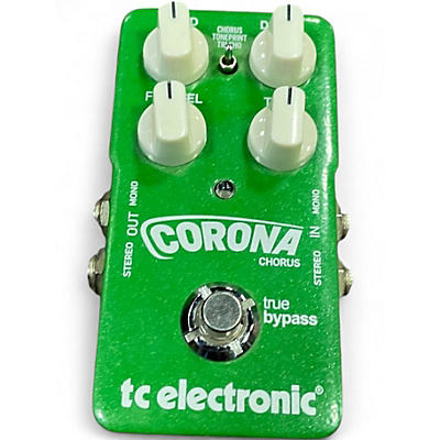 Used TC Electronic Corona Chorus Effect Pedal