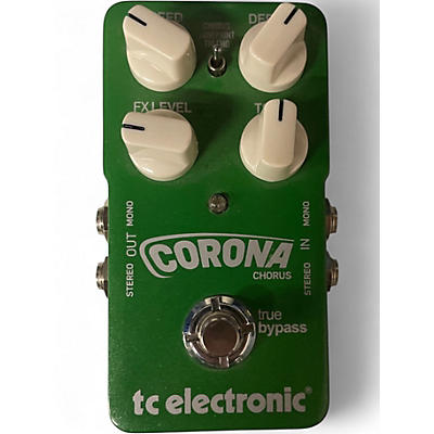 Used TC Electronic Corona Chorus Effect Pedal