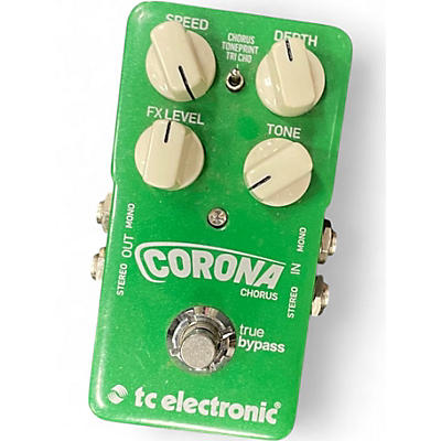 Used TC Electronic Corona Chorus Effect Pedal