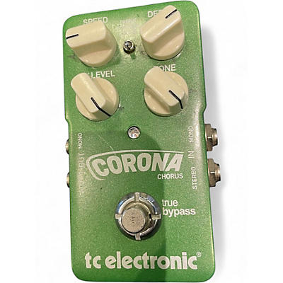 Used TC Electronic Corona Chorus Effect Pedal