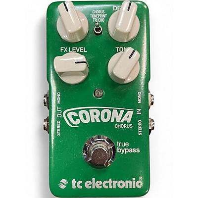 Used TC Electronic Corona Chorus Effect Pedal