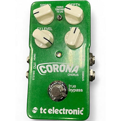 Used TC Electronic Corona Chorus Effect Pedal