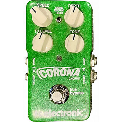 Used TC Electronic Corona Chorus Effect Pedal