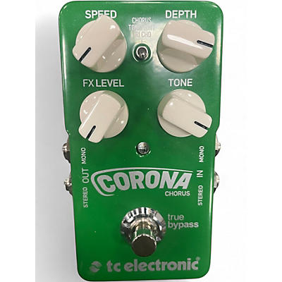 Used TC Electronic Corona Chorus Effect Pedal