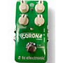 Used TC Electronic Corona Chorus Effect Pedal
