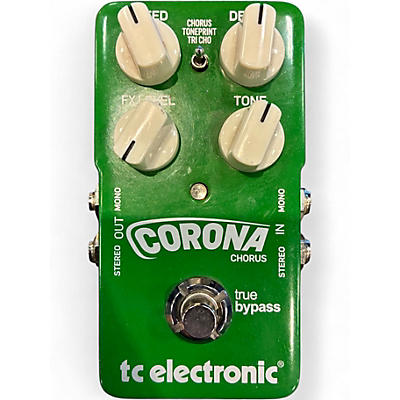 Used TC Electronic Corona Chorus Effect Pedal