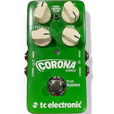 Used TC Electronic Corona Chorus Effect Pedal