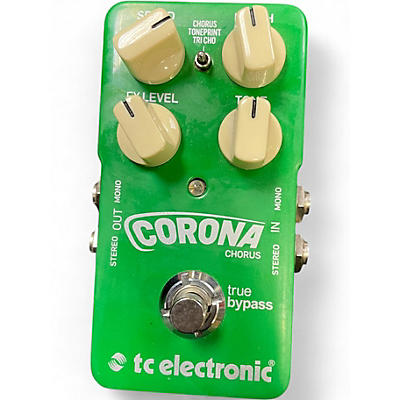 Used TC Electronic Corona Chorus Effect Pedal