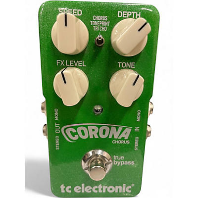 Used TC Electronic Corona Chorus Effect Pedal
