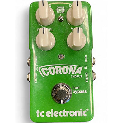 Used TC Electronic Corona Chorus Effect Pedal