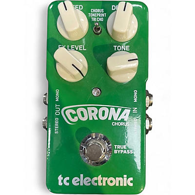 Used TC Electronic Corona Chorus Effect Pedal