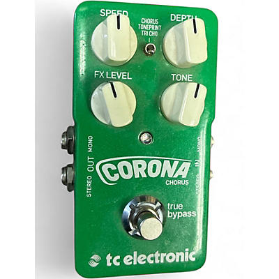 Used TC Electronic Corona Chorus Effect Pedal