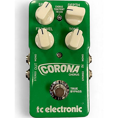 Used TC Electronic Corona Chorus Effect Pedal