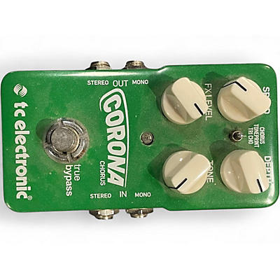 Used TC Electronic Corona Chorus Effect Pedal