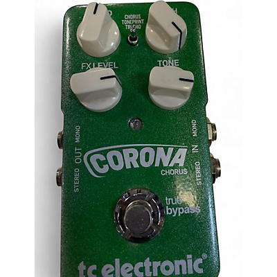 Used TC Electronic Corona Chorus Effect Pedal