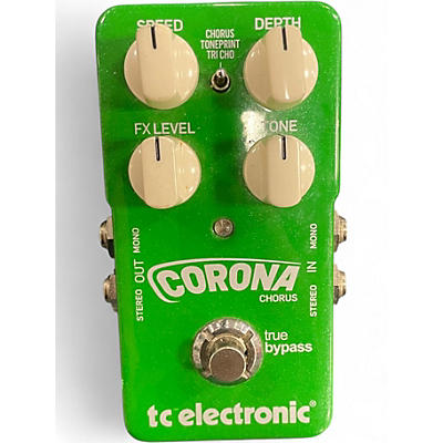 Used TC Electronic Corona Chorus Effect Pedal