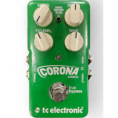 Used TC Electronic Corona Chorus Effect Pedal
