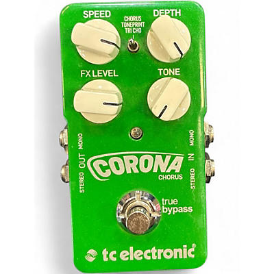 Used TC Electronic Corona Chorus Effect Pedal