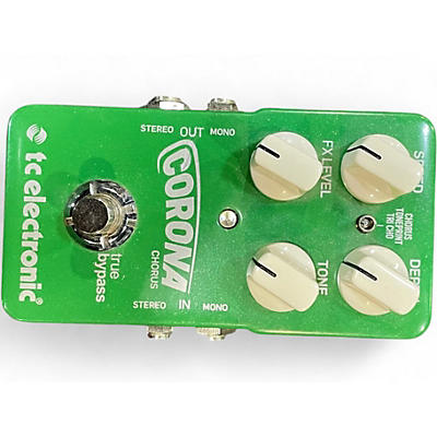 Used TC Electronic Corona Chorus Effect Pedal