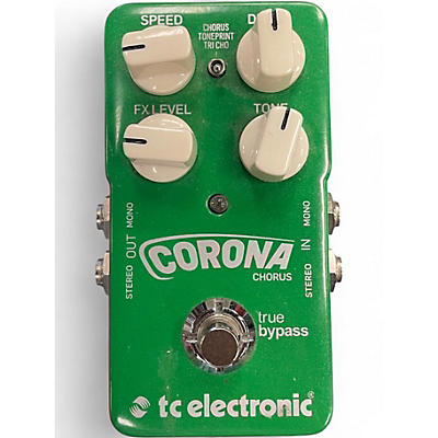 Used TC Electronic Corona Chorus Effect Pedal