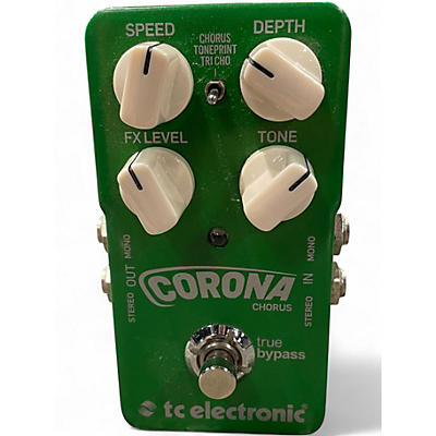 Used TC Electronic Corona Chorus Effect Pedal