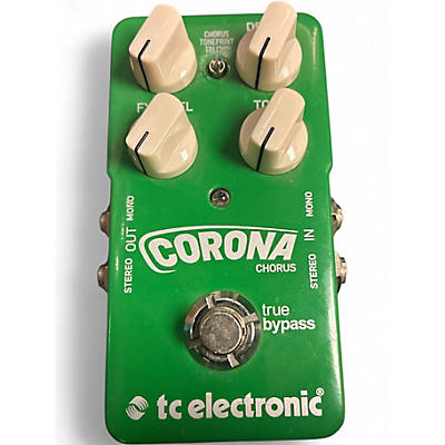 Used TC Electronic Corona Chorus Effect Pedal
